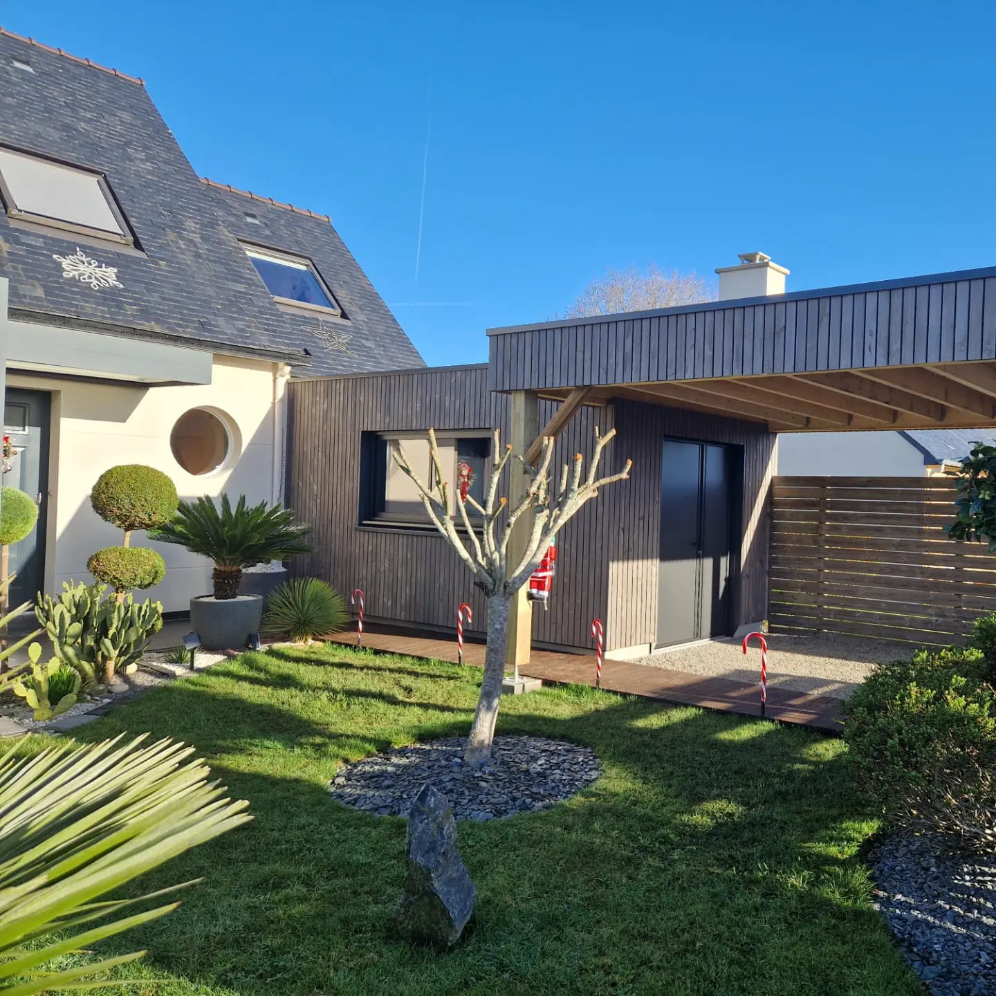 Carport, Abris de jardin